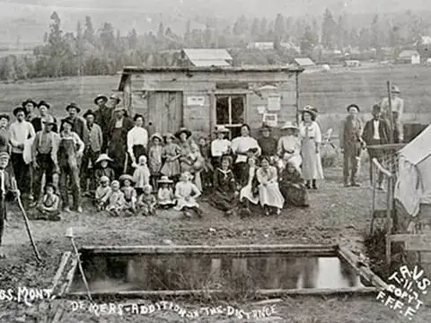 Camas Hot Springs, Montana, circa 1911