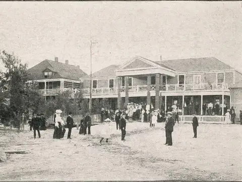 Gregson Hot Springs (now Fairmont) in 1905, Montana