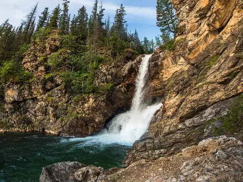 Running Eagle Falls