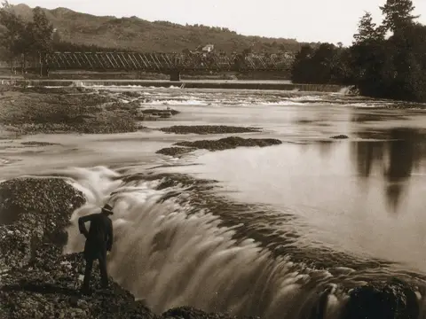 Falls of the Passaic River at Paterson, New Jersey