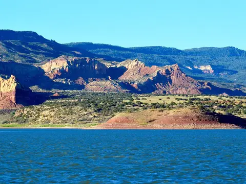 Abiquiu Lake in northern New Mexico