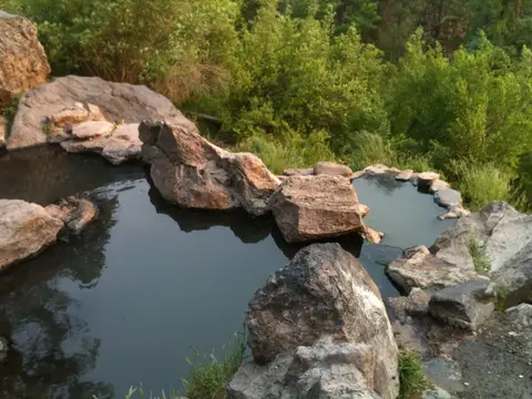 Spence Hot Springs pools