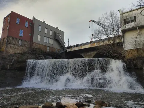 Chagrin Falls Waterfall, Chagrin Falls, Ohio