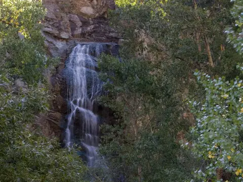 Bridal Veil Falls in Spearfish Canyon... not much left in September