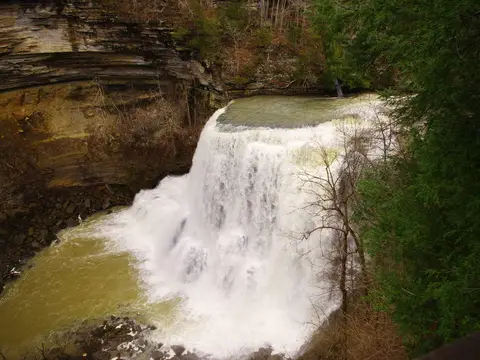 Burgess Falls on Falling Water River, Putnam County, Tennessee