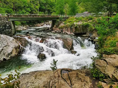 The Sinks Waterfall, Great Smoky Mountain N.P., Tennessee