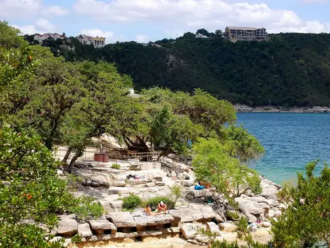 Hippie Hollow on Lake Travis, Texas