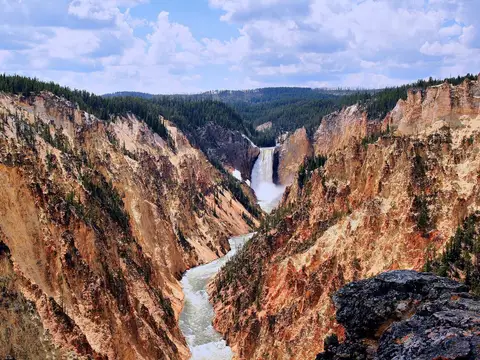 Lower Falls of the Yellowstone River